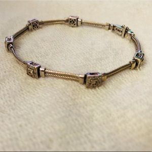 Authentic Charriol 18K White Gold 0.50ct Diamond Bracelet